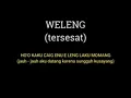 Lagu Karaoke weleng (tersesat)-hendriq malsaho-_ cipta Memok nggawang🎵