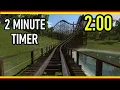 2 Minute Countdown Timer - Roller Coaster Ride Theme Thrilling Timer
