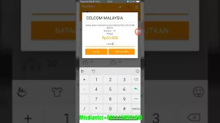 Transper pulsa dari malaysia ke indonesia ( caranya)???. 