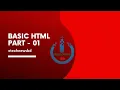 Basic HTML Part 1 Tech News BD Bangla HTML Basic One Page HTML Bangla Training