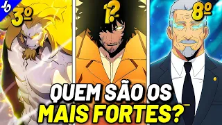 OS 10 CAÇADORES MAIS FORTES DE SOLO LEVELING DO MAIS FRACO AO MAIS FORTE