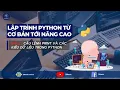 PYTHON Bai 2 Cau Lenh Print Trong Python In ra man hinh trong Python
