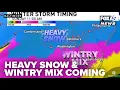 Heavy snow ice and dangerously cold temperatures in Maryland this weekend