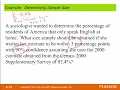 Confidence Intervals - Sample Size Needed for a Population Proportion