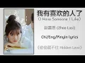 Download Lagu 我有喜欢的人了 (I Have Someone I Like) - 赵露思 (Zhao Lusi)《偷偷藏不住 Hidden Love》Chi/Eng/Pinyin lyrics