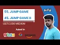LeetCode 55 Jump Game 45 Jump Game II Java Tamil