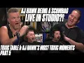 Pat McAfee Show s Toxic Table AJ Hawk s Most TOXIC Moments Part 5