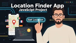 JavaScript Location Finder App Geolocation API Fetch API Project