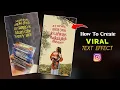 Instagram Viral Text Reels Tutorial Instagram Trending Text Effect Reels Editing Fisheye Text