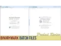 Product Review BinaryMark - Batch Files