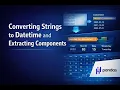 Converting Strings to Datetime and Extracting Date Components Using Pandas in Python