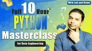 Python for Data Engineers Full Course 2026 Basics to Advanced