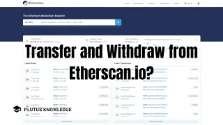 How to Transfer and Wit raw from Etherscan io