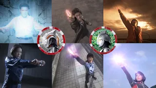 ultraman nexus all transformation 