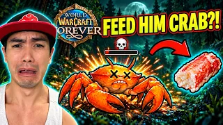 🔴 My Pet Crab Keeps Dying… So I Feed Him Crab Meat 🦀 | WoW Forever BETA