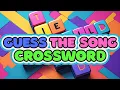 Guess the Song Crossword Music Quiz 70s 80s 90s Hits Quiz Burst