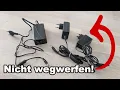 Lagu Nicht wegwerfen! Behalte deine alten Netzteile aus diesem Grund