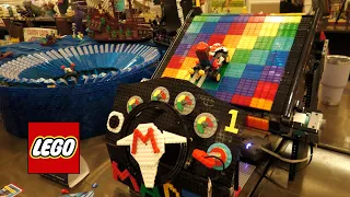 Motorized LEGO Mario Kart Rainbow Road