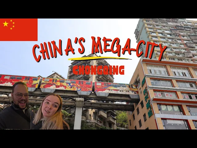 China's cyberpunk city: A Chongqing Adventure. Episode 2: Night views, Liziba train and Kuxing!
