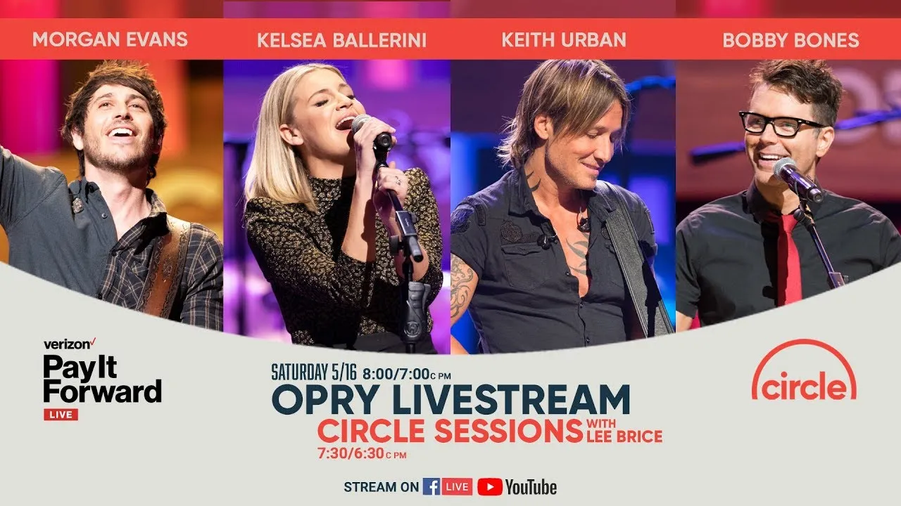 Kelsea Ballerini performing “a country song” at the Grand Ole Opry