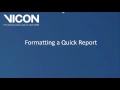 Nexus 2 tutorial - Quick Reports