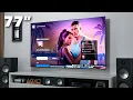 The NEW 77 LG G6 OLED Unboxing Setup Impressions 4K TV