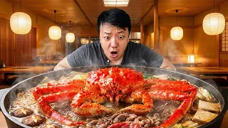 100 ALL YOU CAN EAT Japanese KING CRAB WAGYU BEEF Hotpot Buffet in Kyoto Japan Was it Worth it