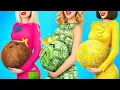 Rich vs Poor vs Giga Rich Pregnant in Jail Pregnancy in Prison Funny Situations by RATATA BOOM