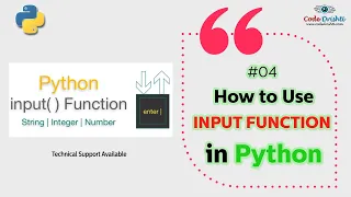 How to Use Input Function in Python Use of Type Casting in Python - Code Drishti