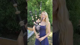 Getting Hit In The Face By My Own Tassel Bagpipes Celtic Piper Musician 