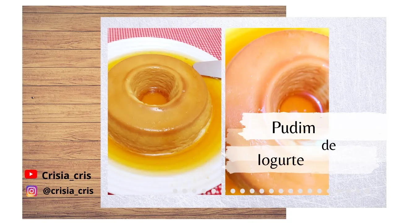 Só 3 ingredientes e um deles é água! Vem aprender a fazer minha versão de pudim de chocolate FIT cre. 