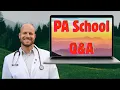 Applying to PA school in 2026