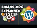WordPress com vs WordPress org Uncovering the Differences