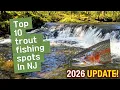 Top 10 Best Trout Fishing Streams in New Jersey NJ Angler Guide