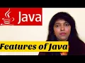 Java Programming 9 - java features java buzz words java by sudha