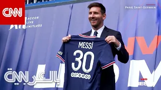 ناصر الخليفي رئيس نادي باريس سان جيرمان يكشف ل     ما يريده من ميسي دندنها