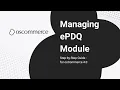 Managing ePDQ Module Secure Payment Gateway Configuration Guide