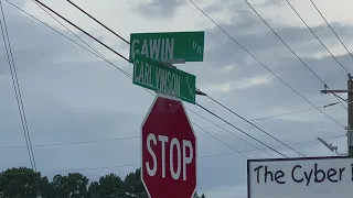 Shooting scene near Warner Robins Georgia gas station