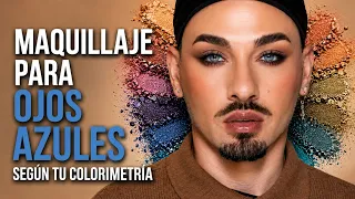 Como Maquillar Los Ojos Azules Si Eres Principiante | Gsus Serrano Mua
