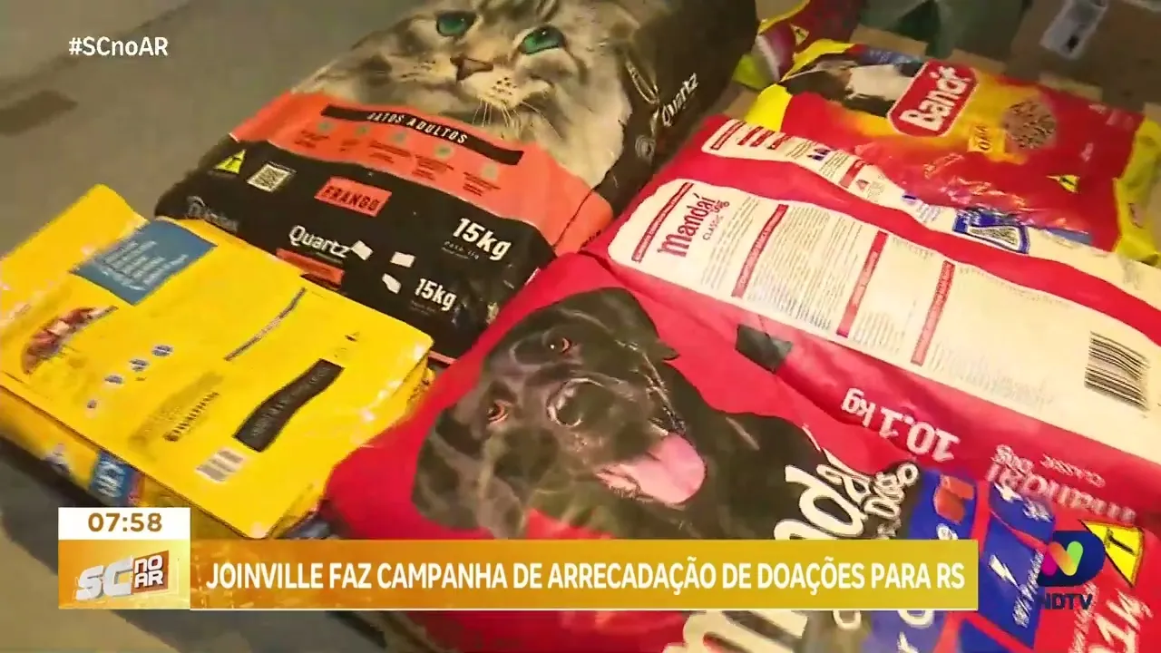 Joinville também organiza campanha de doações para o Rio Grande do Sul