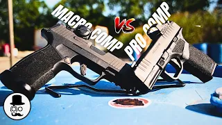 Can the 600 Hellcat keep up with 800 Macro SIG P365 Macro Comp vs Springfield Hellcat Pro Comp