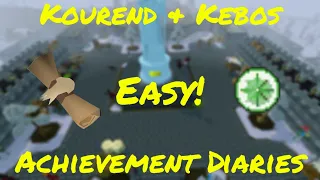 Kourend Kebos Easy Achievement Diaries OSRS