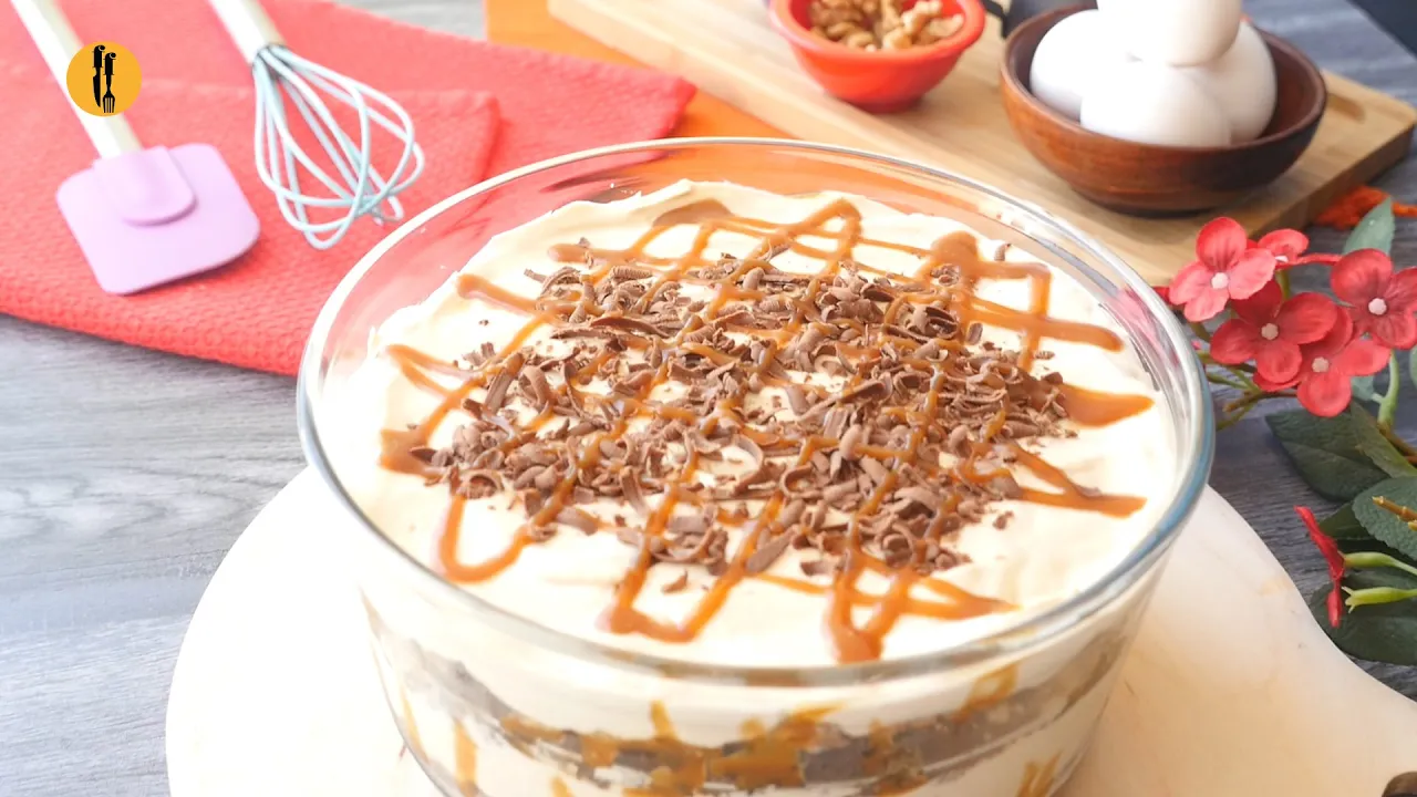 Salted Caramel Brownie Trifle Recipe By Food Fusion (Eid Special)