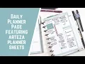 Daily Planner Page Featuring Arteza Planner Sheets
