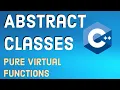 C Tutorial for Beginners 27 - Pure Virtual Functions and Abstract Classes