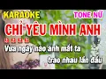 Lagu Karaoke Chỉ Yêu Mình Anh Tone Nữ Nhạc Sống Beat Hay - Karaoke Phi Long