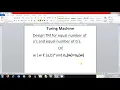 Problem 8 Turing Machine