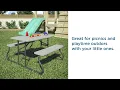 COSCO Kid s Folding Picnic Table