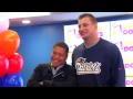 Dunkin Donuts Lunch with Gronk