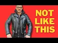 How a Men s Leather Jacket Should Fit Trim vs Loose